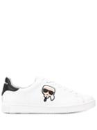 Karl Lagerfeld Kourt Karl Ikonik 3d Sneakers - White
