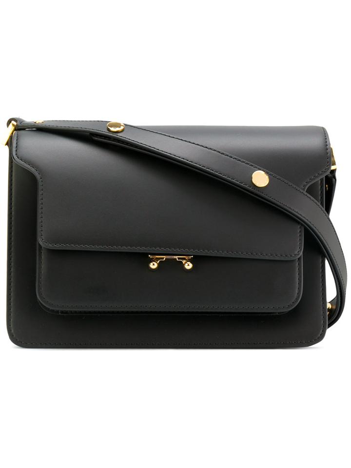Marni - Trunk Shoulder Bag - Women - Lamb Skin - One Size, Black, Lamb Skin