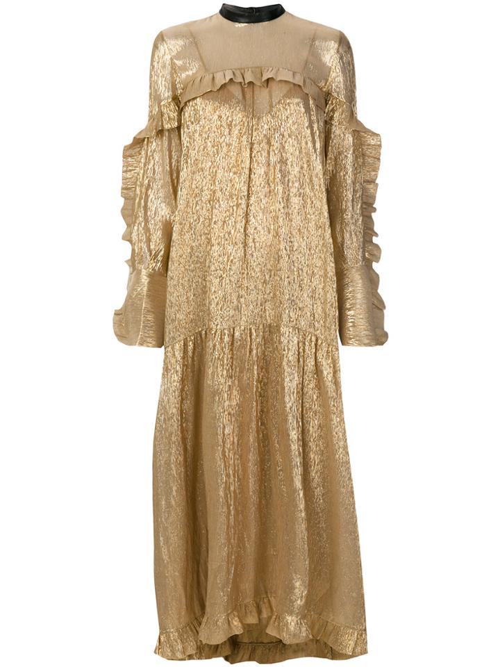 Petar Petrov Dolores Dress - Metallic