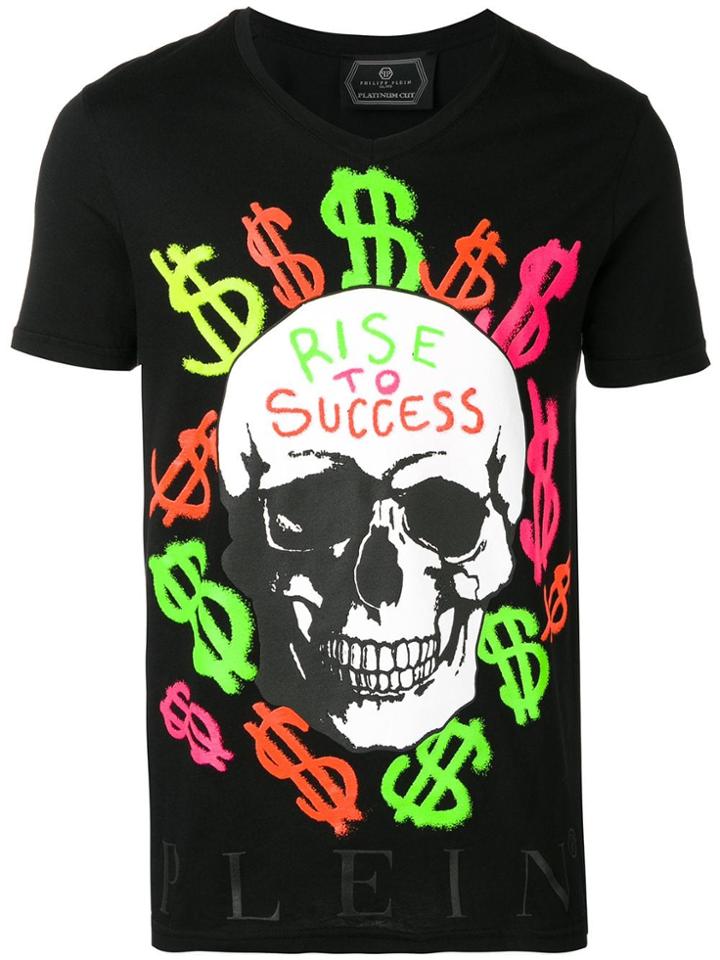 Philipp Plein Platinum Cut Skull T-shirt - Black
