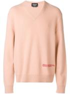 Calvin Klein 205w39nyc Loose Fitted Sweater - Pink & Purple