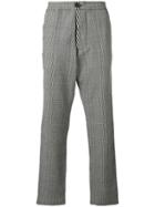 Oliver Spencer Checked Trousers - Blue