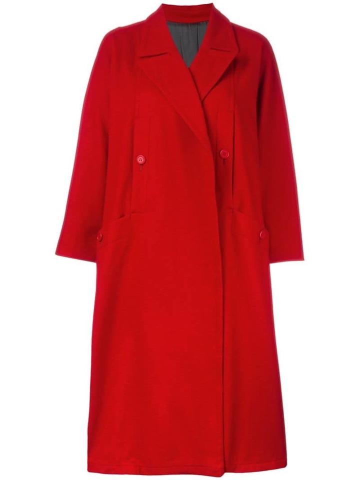 Yohji Yamamoto Pre-owned Y's Oversized Coat - Red