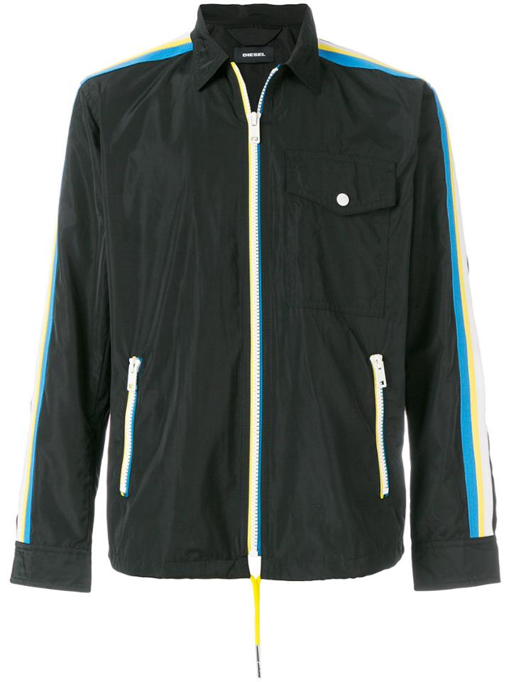 Diesel J-ribplaza Jacker - Black