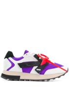 Off-white Runner Sneakers - Purple