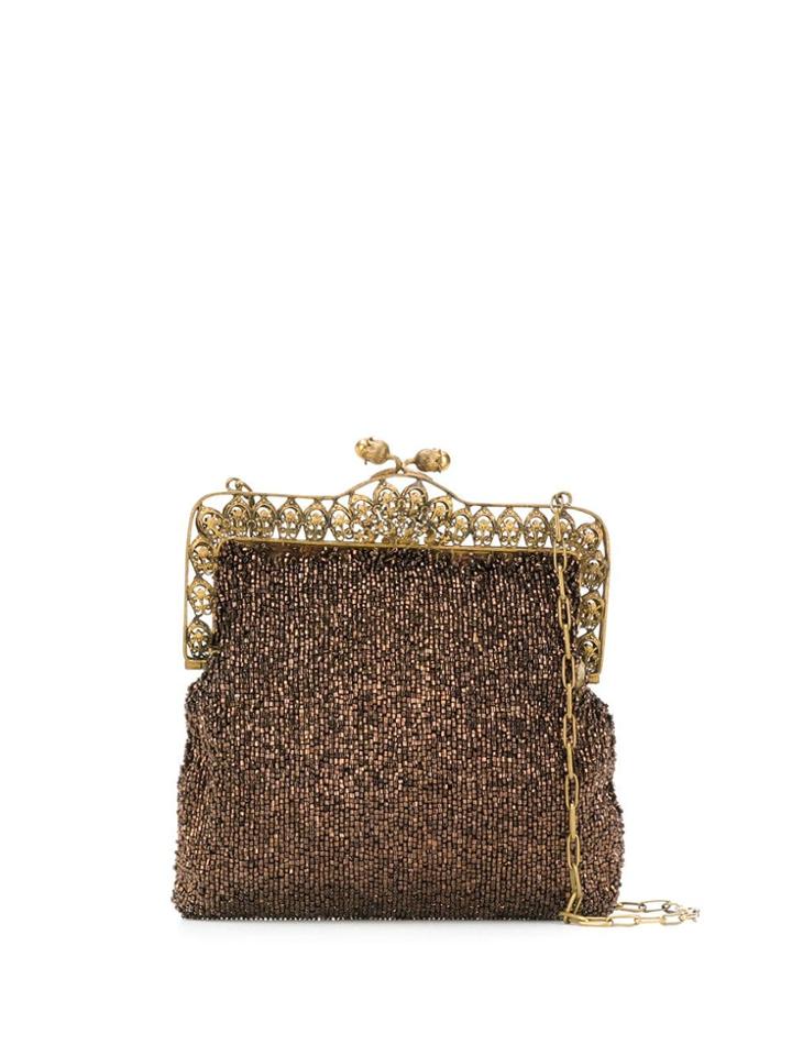A.n.g.e.l.o. Vintage Cult '1920s Beaded Bag - Gold
