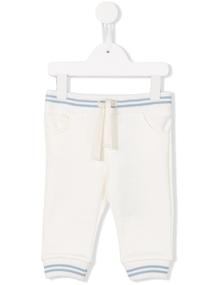 Dolce & Gabbana Kids Owl Detail Track Pants, Boy's, Size: 18-24 Mth, White