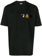 Lanvin Patchwork Loose T-shirt - Black