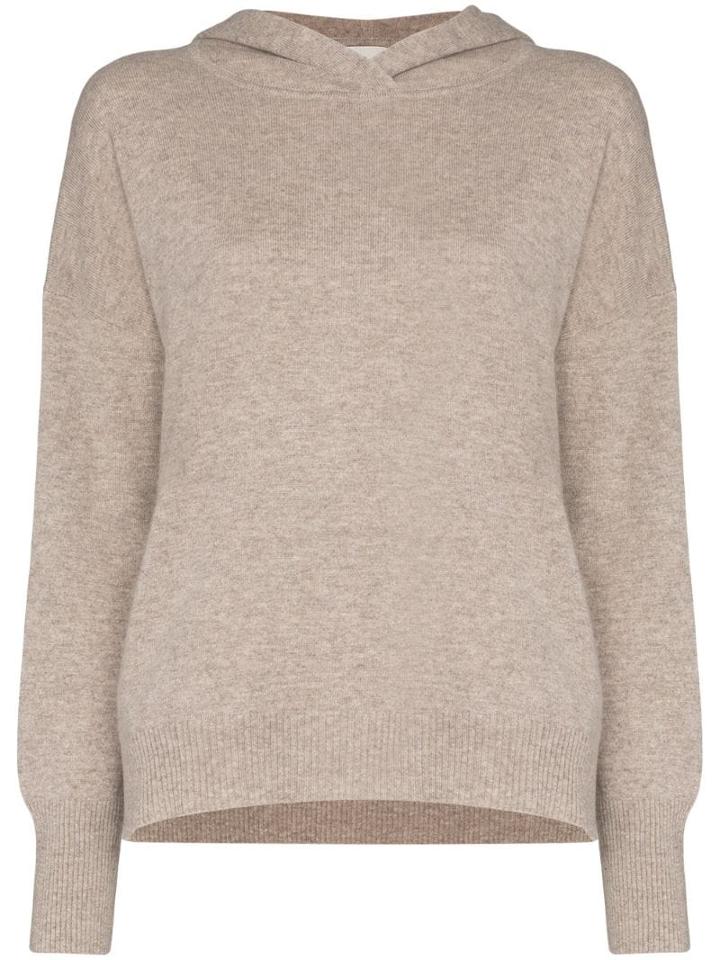 Le Kasha Riga Hooded Cashmere Sweater - Brown