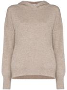 Le Kasha Riga Hooded Cashmere Sweater - Brown