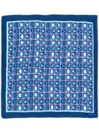 Capricode Printed Scarf - Blue