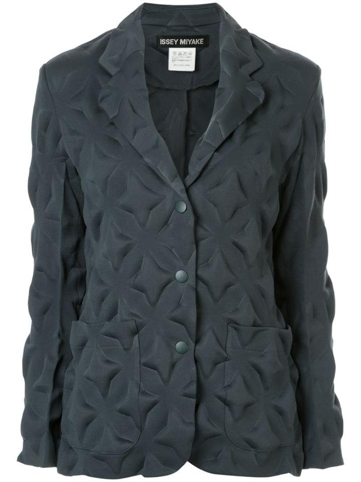 Issey Miyake Pre-owned Star Padded Blazer - Green