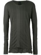 Thom Krom Long Sleeve T-shirt, Men's, Size: Large, Grey, Cotton