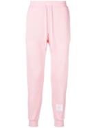 Thom Browne 4-bar Stripe Honeycomb Pique Sweatpant - Pink