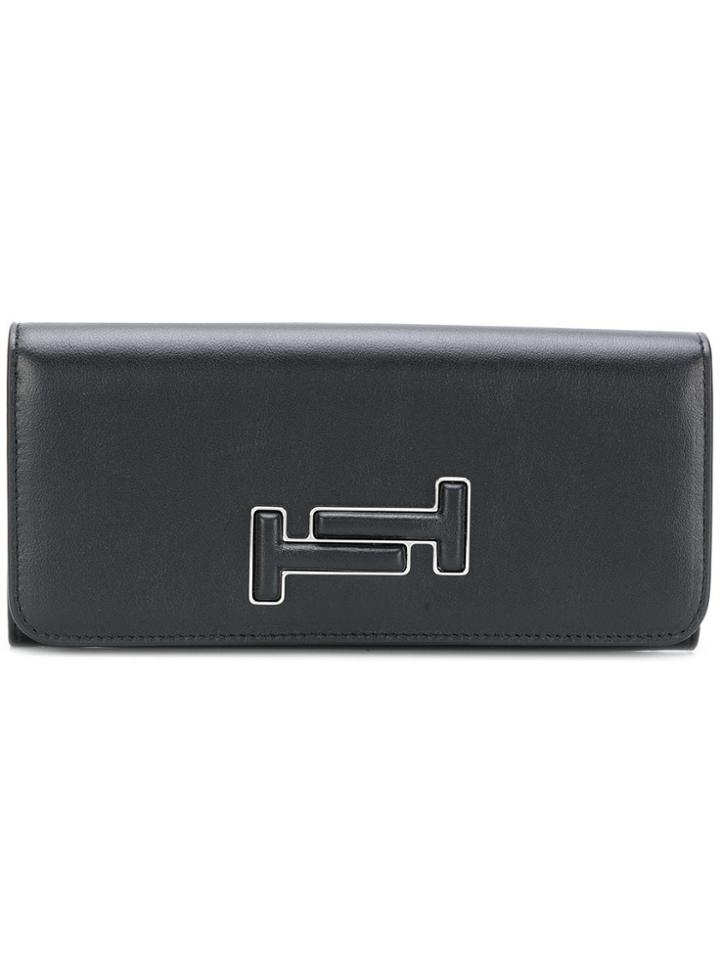 Tod's Front Logo Purse - Black