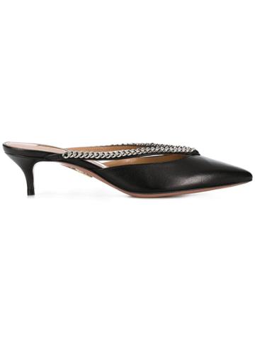Aquazzura Schmid Mules - Black