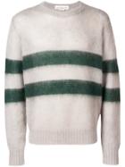 Golden Goose Deluxe Brand Striped Pattern Sweater - Grey