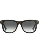 Moschino Eyewear Tortoiseshell Sunglasses - Brown