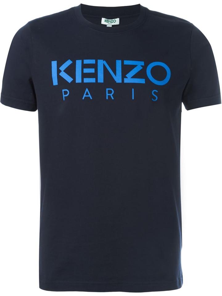 Kenzo Kenzo Paris T-shirt, Men's, Size: Large, Blue, Cotton