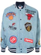 Supreme Nike/nba Teams Jacket - Blue
