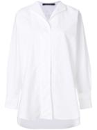 Sofie D'hoore Open Collar Blouse - White