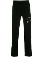 Versace Zip-embellished Joggers - Black