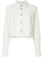 Song For The Mute Loose Asymmetric Blouse - White