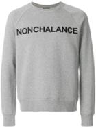 No21 Nonchalance Sweatshirt - Grey