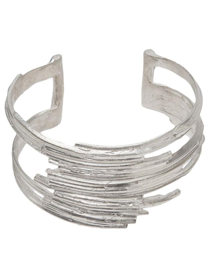 1-100 Cut Out Cuff, Men's, Size: Large, Metallic