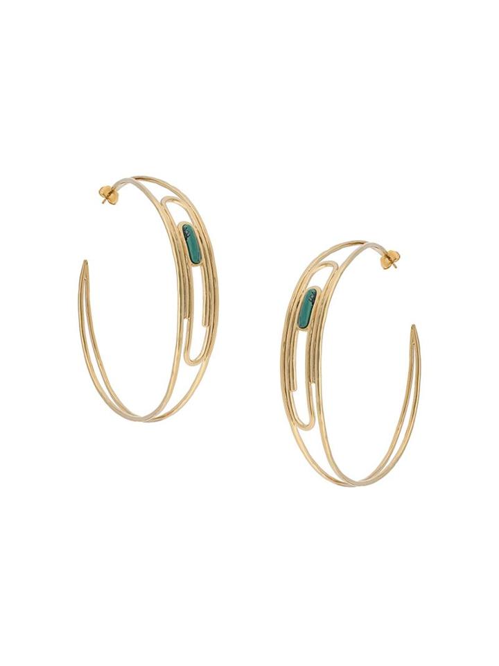 Aurelie Bidermann 'angelica Creole Xxl Trombo' Earrings