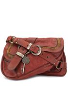 Christian Dior Pre-owned Gaucho Shoulder Bag - Red