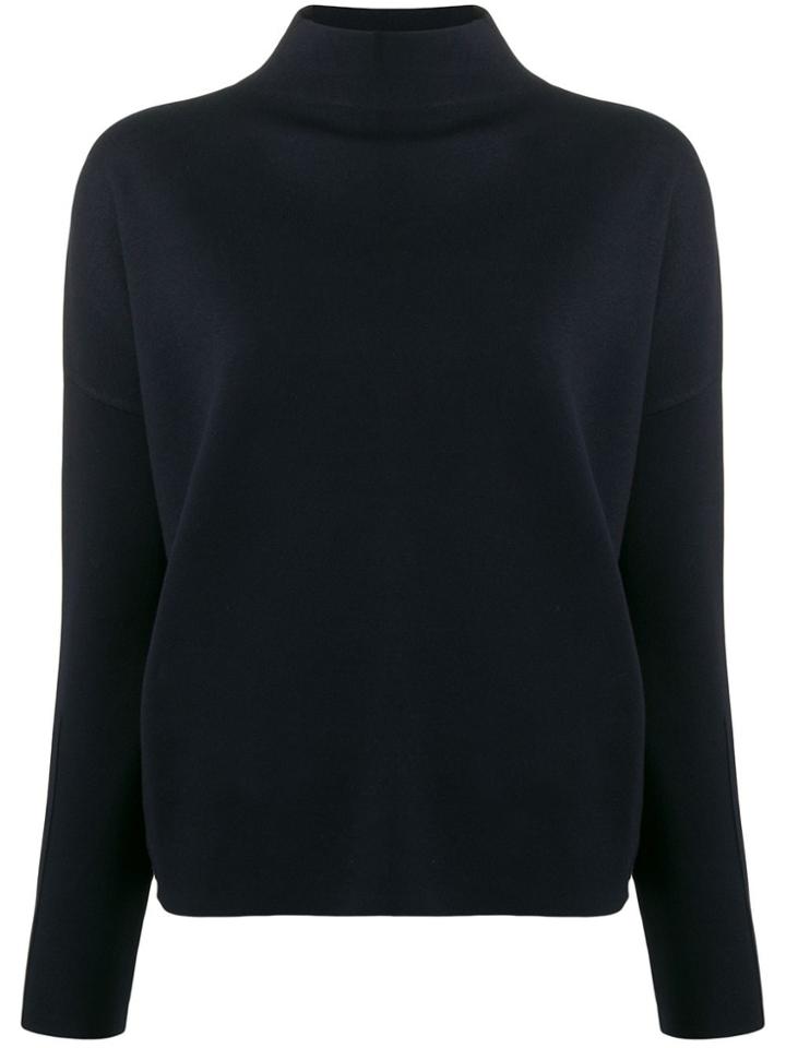 Falke Roll Neck Sweater - Blue
