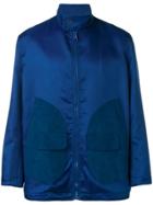 Neil Barrett High Neck Jacket - Blue