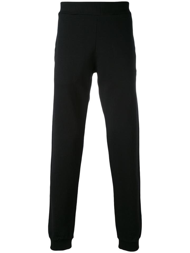Maison Margiela - Straight-leg Track Pants - Men - Cotton - 46, Black, Cotton