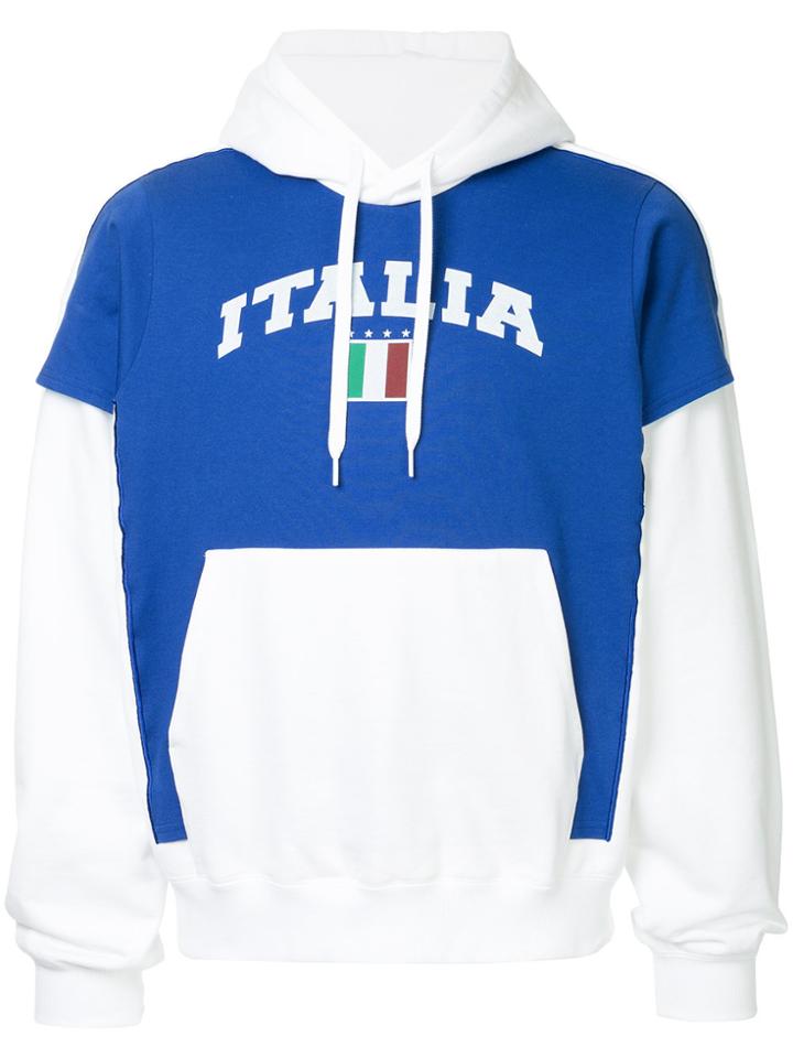 Doublet Italia Hoodie - White