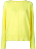 Isabel Marant Calice Round Neck Jumper - Yellow