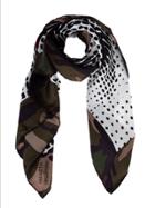 Fornasetti Printed Scarf - Green