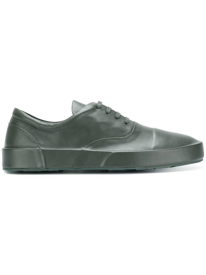 Jil Sander Lace-up Sneakers - Green