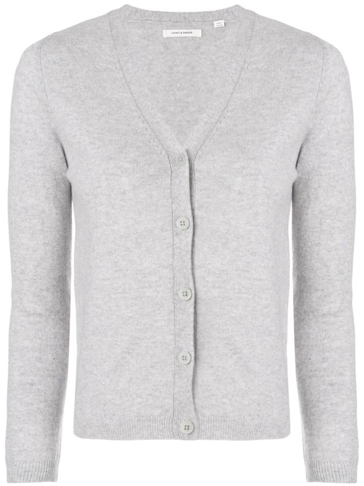 Chinti & Parker Pineapple Cardigan - Grey