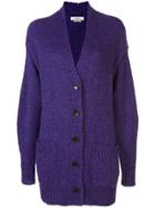 Isabel Marant Étoile Oversized Long Cardigan - Purple