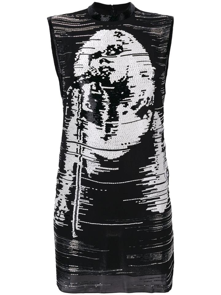 John Richmond Sequin Embellished Dress - Black