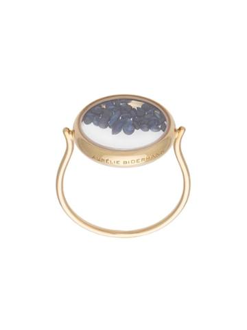 Aurelie Bidermann Chivor Ring With Sapphires, Women's, Size: 7, Metallic