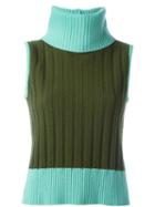 Versace Pre-owned Sleeveless Sweater - Green