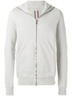 Rick Owens Drkshdw - All Around Zip Hoodie - Men - Cotton - M, Grey, Cotton