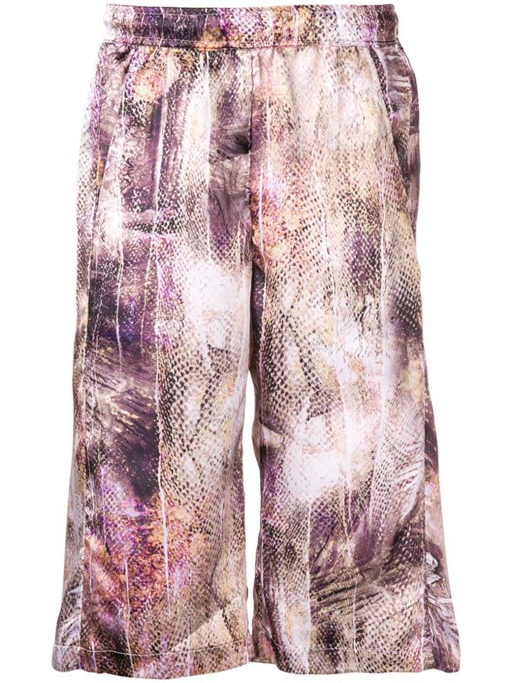 Cottweiler Snakeskin Print Shorts - Nude & Neutrals
