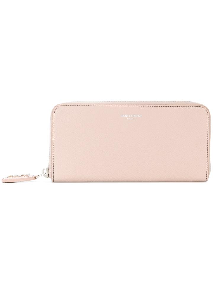 Saint Laurent Light Designer Purse - Pink & Purple