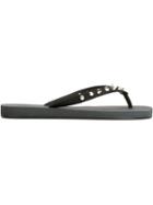 Giuseppe Zanotti Design Studded Flip Flops
