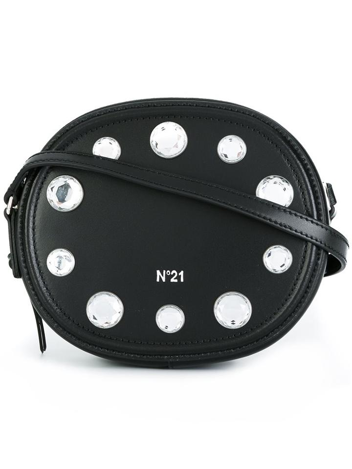 No21 Crystal Embellished Crossbody Bag