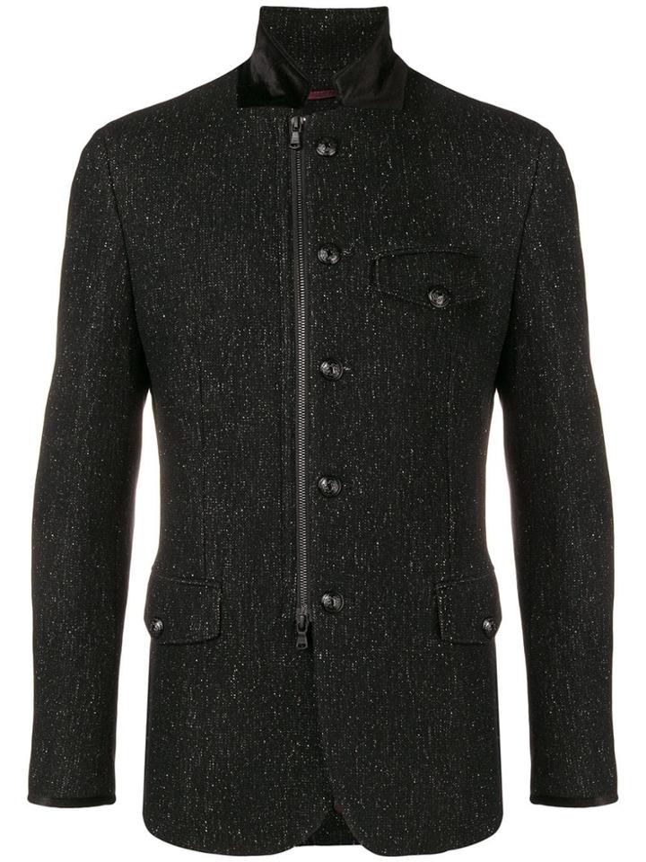 John Varvatos John Varvatos Jvso631u3bbmse 006 Black White Wool Or