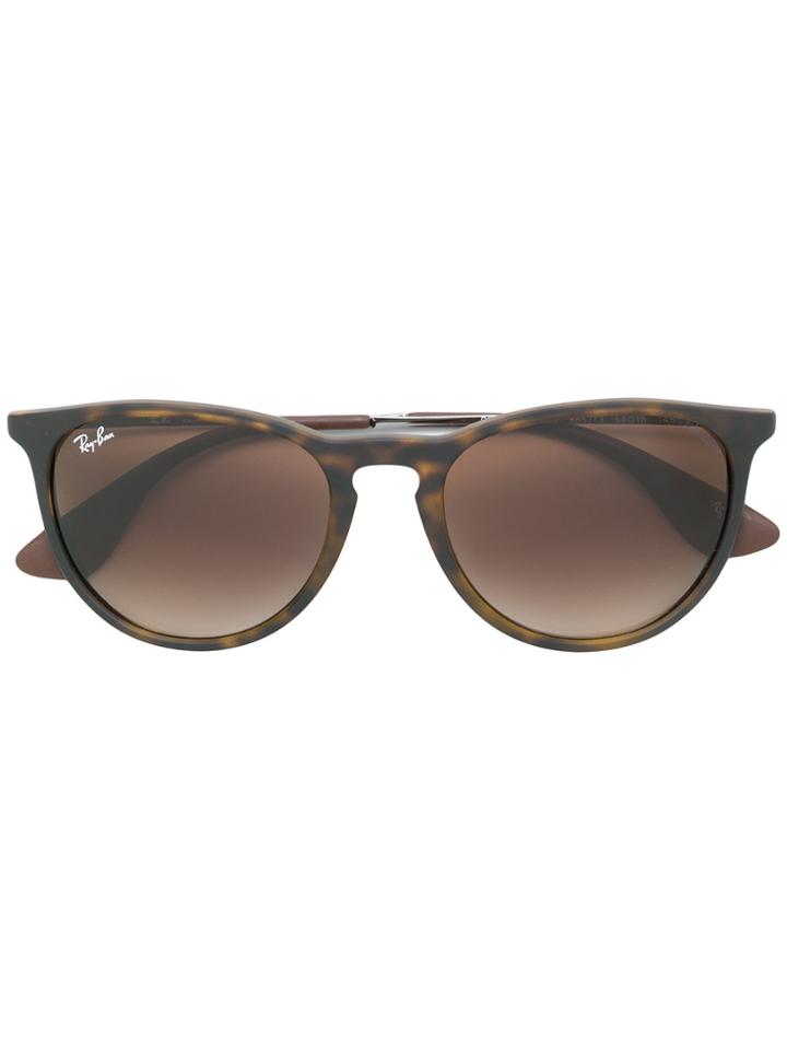Ray-ban Erica Round Sunglasses - Brown